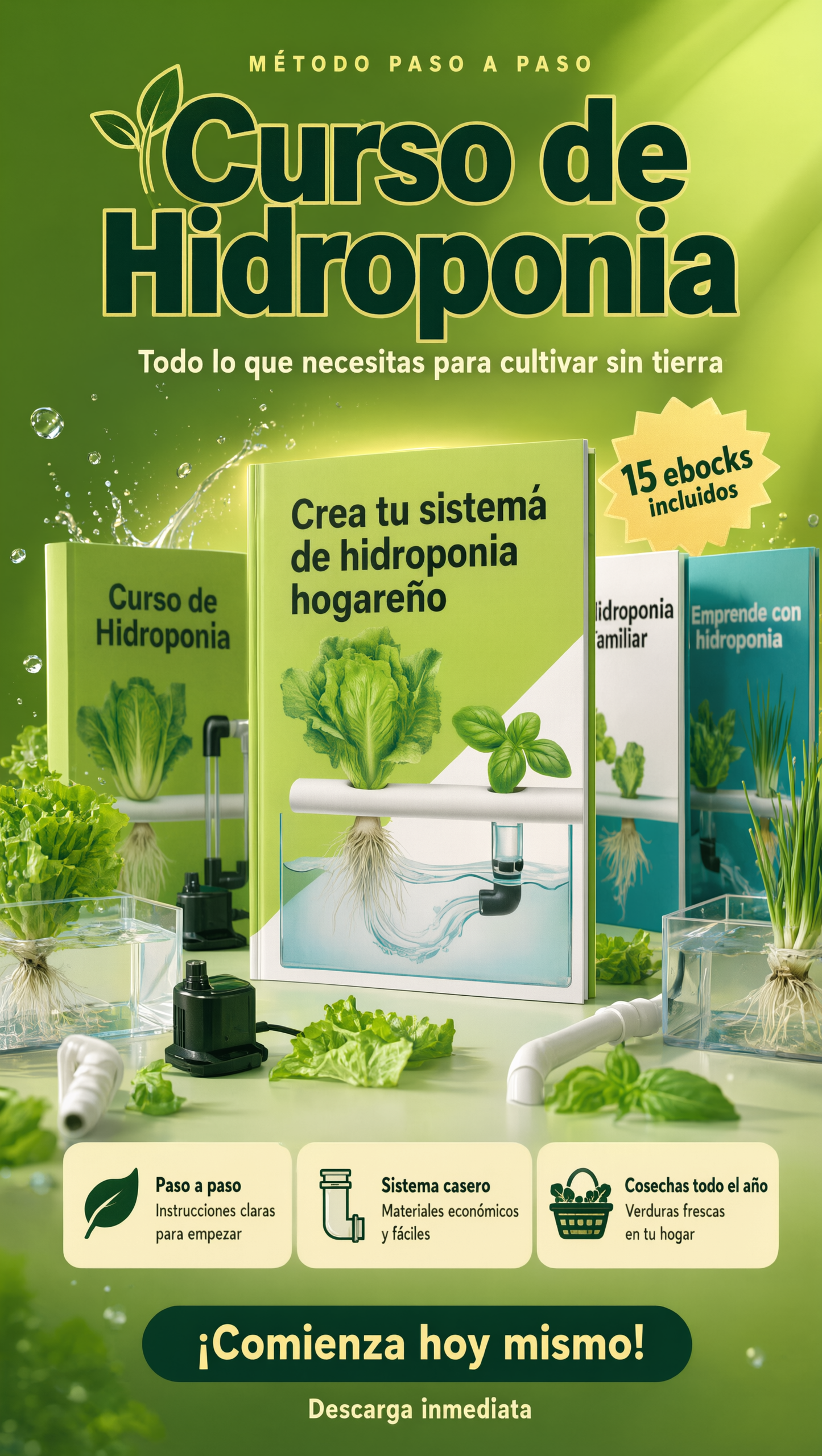 Curso Hidroponia En Casa